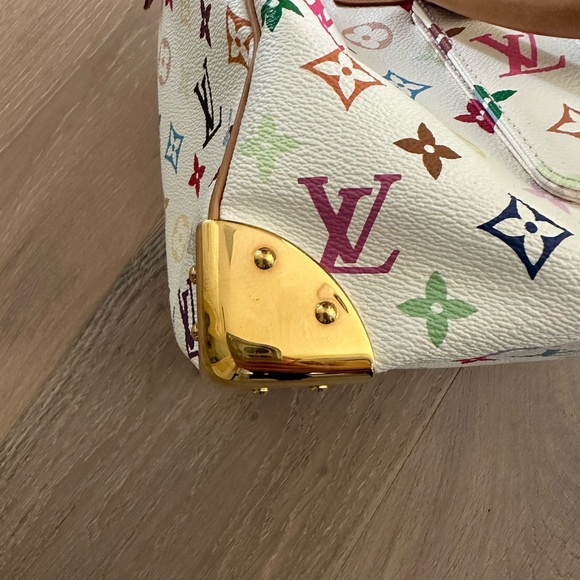 Louis Vuitton Speedy 30 Bag in Multicolored White. - Picture 2 of 14